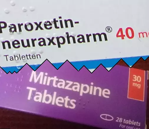 Paroxetin oder Mirtazapin